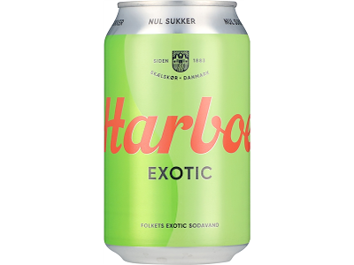 Harboe Exotic Nul Sukker 33 cl.