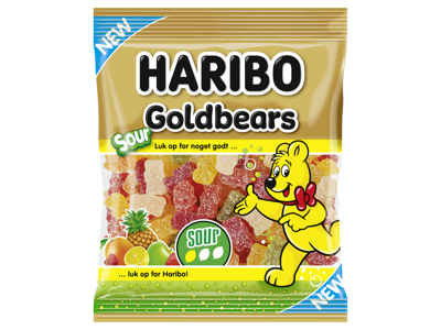 Vingummi bamse sour 120 gr