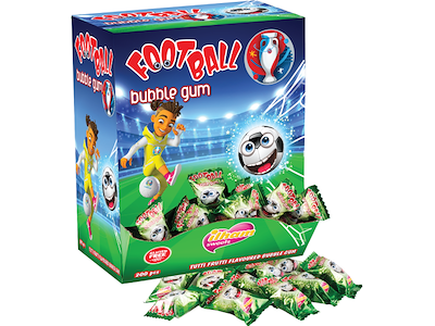 Fottball Bubblegum 200 stk.
