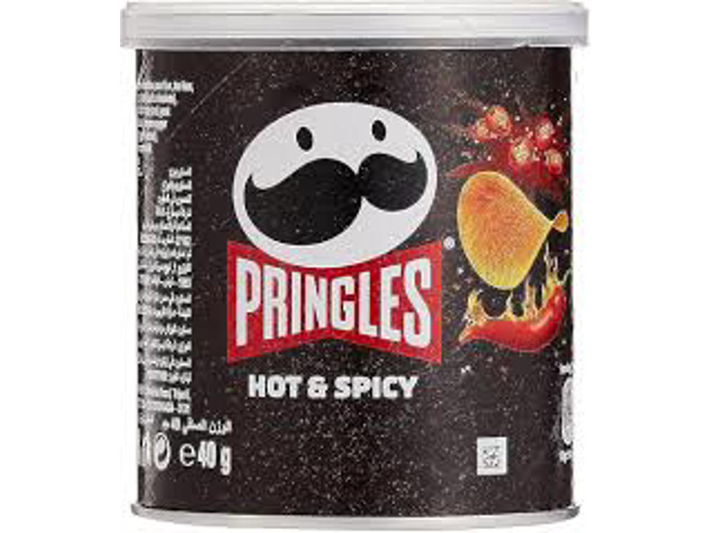 Pringles hot & spicy 40 g.