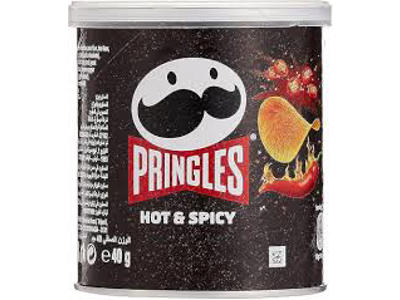 Pringles hot & spicy 40 g.