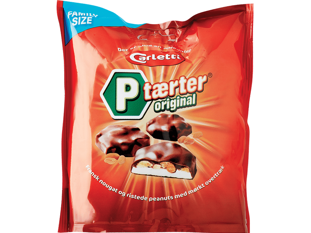 Carletti P-Tærter original 60 g.