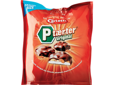 Carletti P-Tærter original 60 g.