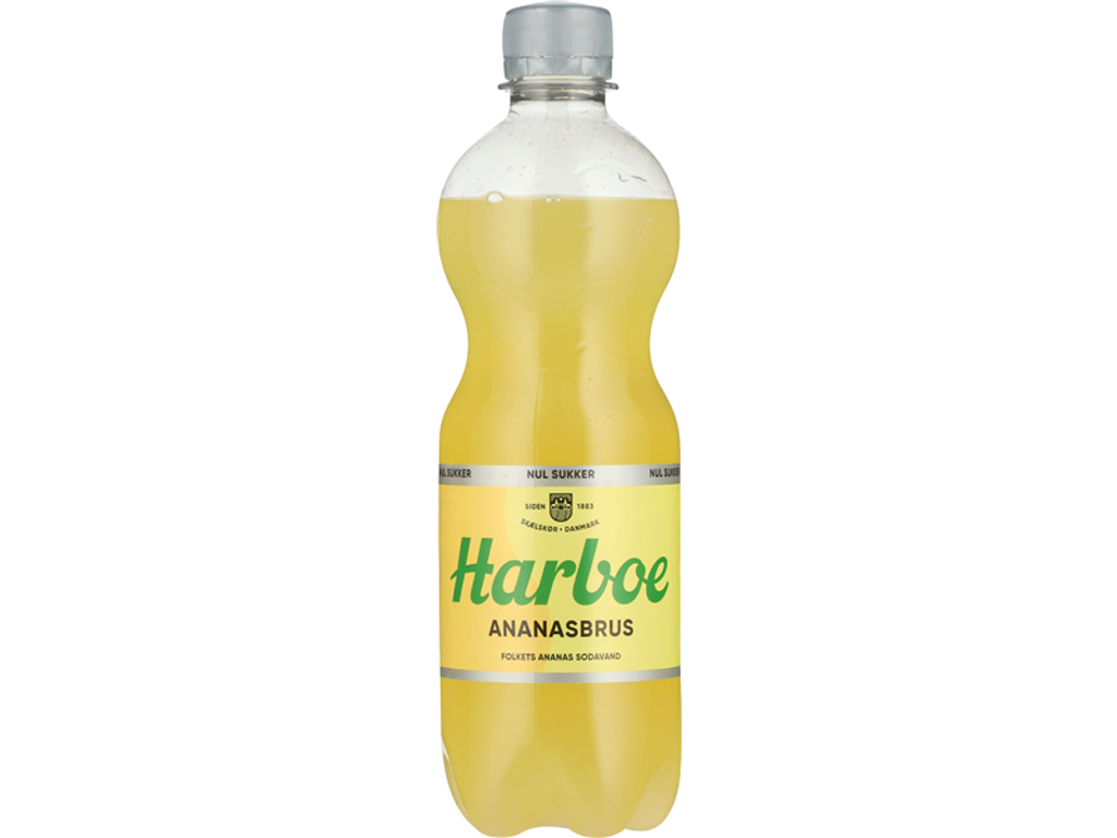 Harboe Ananas Nul Sukker 
50 cl.