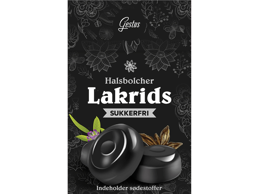 Gestus Lakrids Bolcher SF. 50 gr.