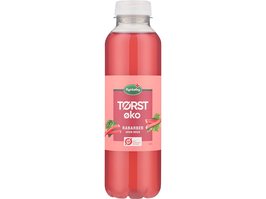 Rynkeby Tørst rabarber Øko 0,5 L