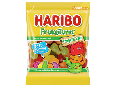 Fruktilurer Frugt/Bær 120 Gr.