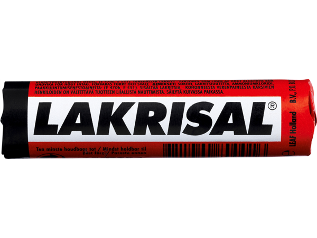 Lakrisal Salmiak Rød