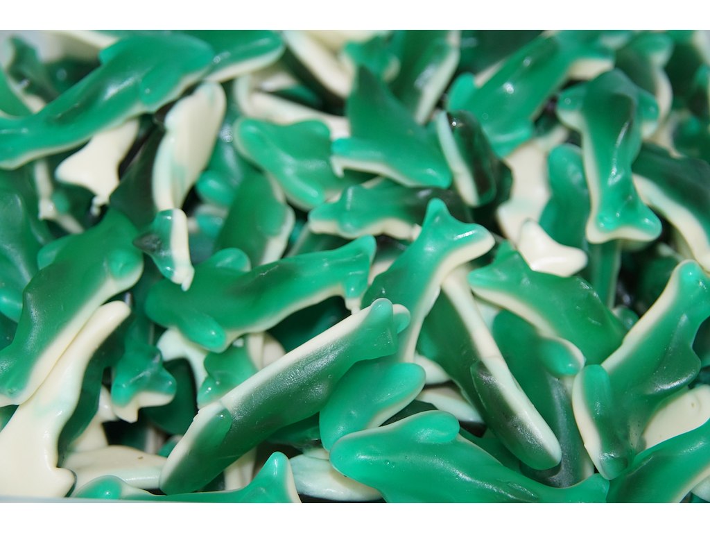 Blå Hajer M/Skum 2 kg. L/V