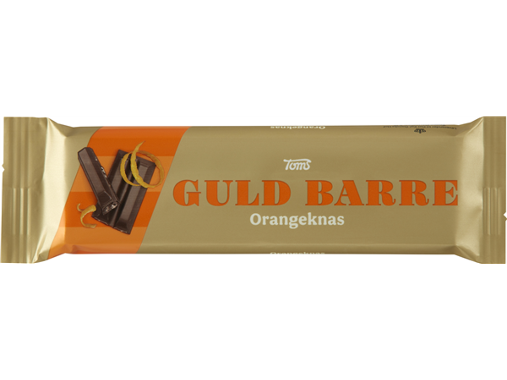 Guldbarre Orange/knas 45 Gr