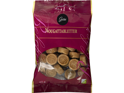 Gestus Nougattabletter 65 gr.