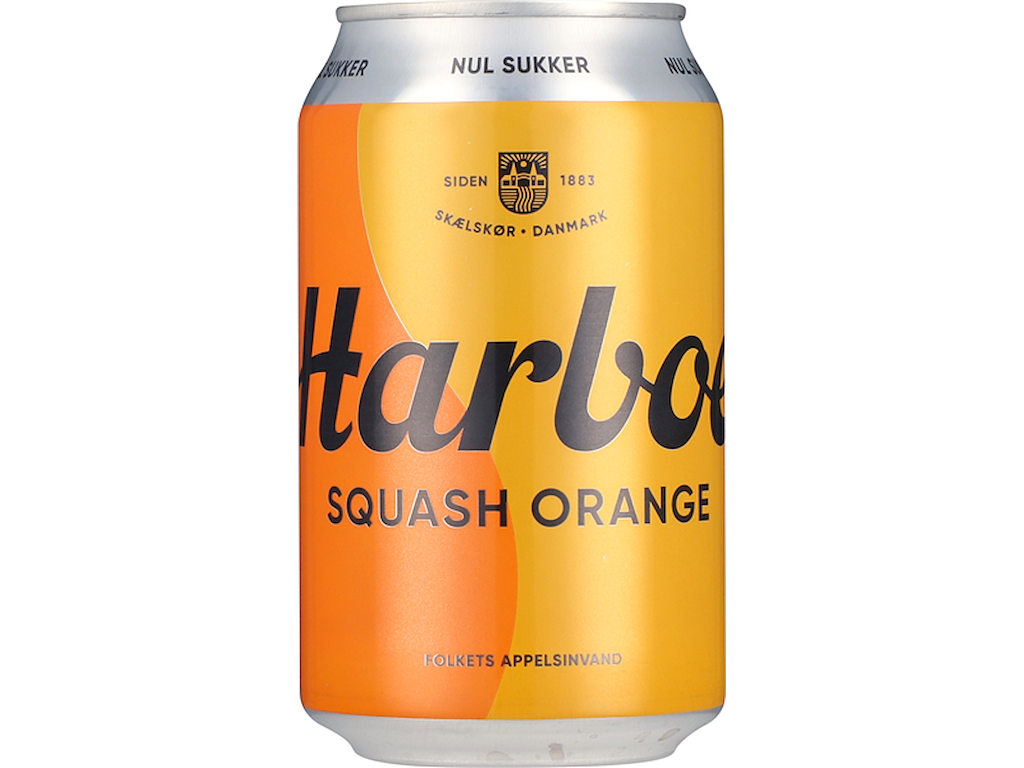 Harboe Squash Nul Sukker 33 cl.
