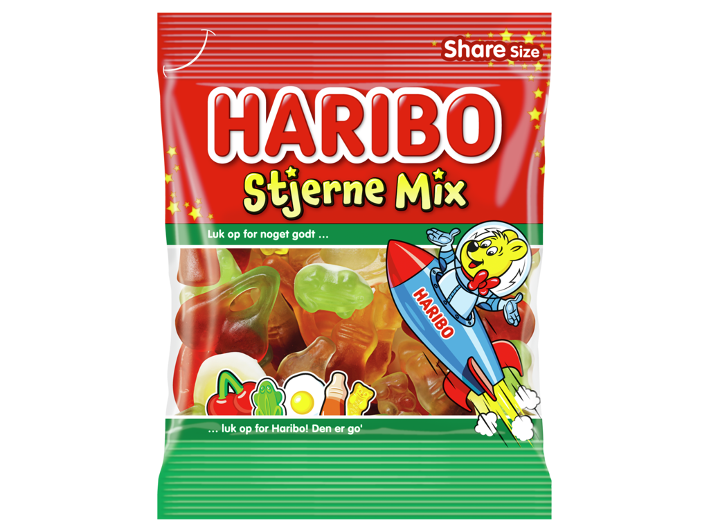 Stjerne Mix 120 Gr.