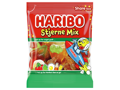 Stjerne Mix 120 Gr.