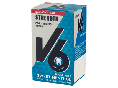 V6  Sweet Menthol Øko