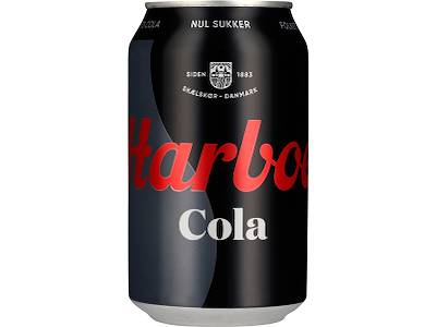 Harboe Cola Nul Sukker 33 cl.