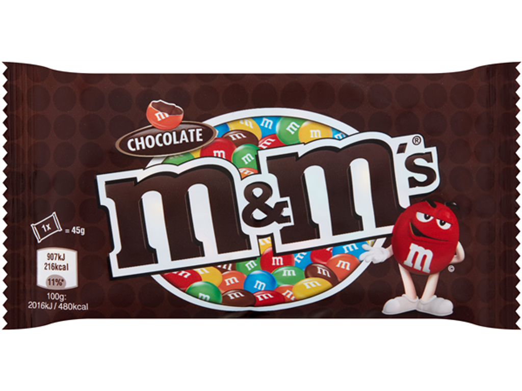 M&M's Chokolade 45 Gr.